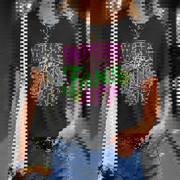 Where Them Vintage Fans At Black Girl For Girls T-Shirt Gifts for Her