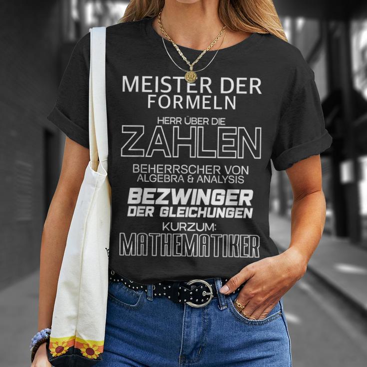 Mathematics Maths Sayings T-Shirt Geschenke für Sie