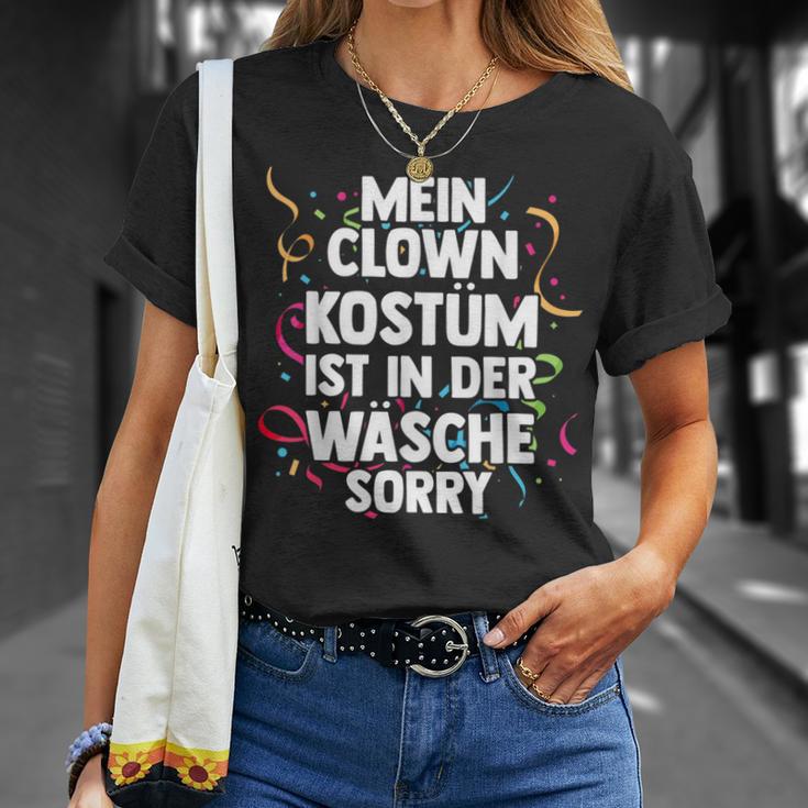 Mein Clown Kostüm Ist In Der Wäsche Carnival T-Shirt Geschenke für Sie