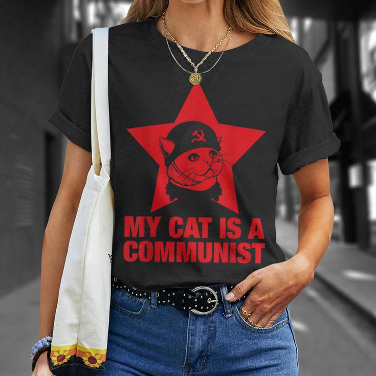 Meine Katze Ist Kommunist T-Shirt Geschenke für Sie