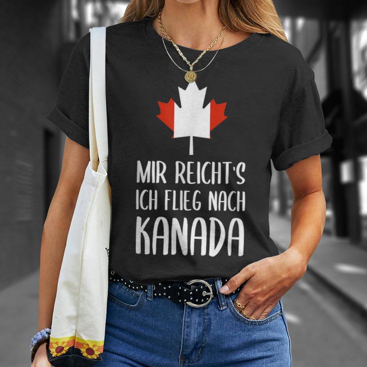 Mir Reicht's Ich Flieg Nach Canada Fan T-Shirt Geschenke für Sie