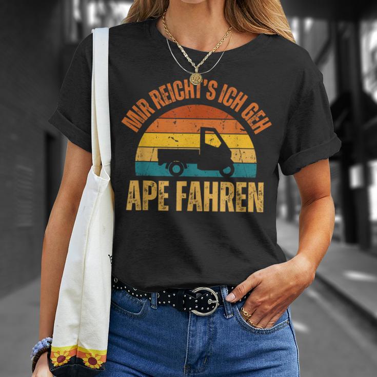 Mir Reicht's Ich Geh Ape Fahren Cult Tricycleespacar 50 T-Shirt Geschenke für Sie