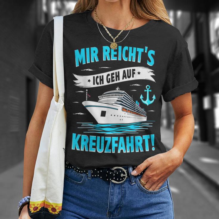 Mir Reicht's Ich Geh Auf Kreuzfahrt Kreuzfahrt Mein Schiff T-Shirt Geschenke für Sie