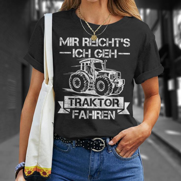 Mir Reichts Ich Geh Traktor Fahren Mir Reichts Ich Geh T-Shirt Geschenke für Sie