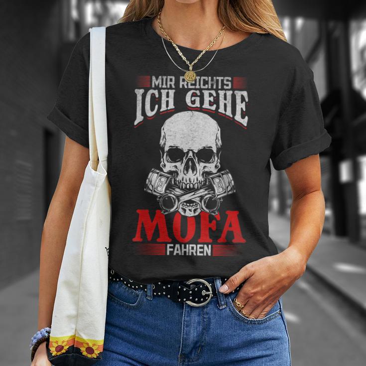 Mir Reichts Ich Gehe Mofa Fahren I Moped Dirt Bike Motorcycle T-Shirt Geschenke für Sie