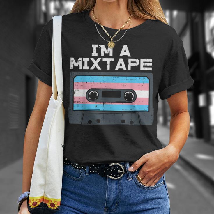 Im A Mixtape Transgender Casette Tape Trans Pride Flag Lgbt T-Shirt Geschenke für Sie