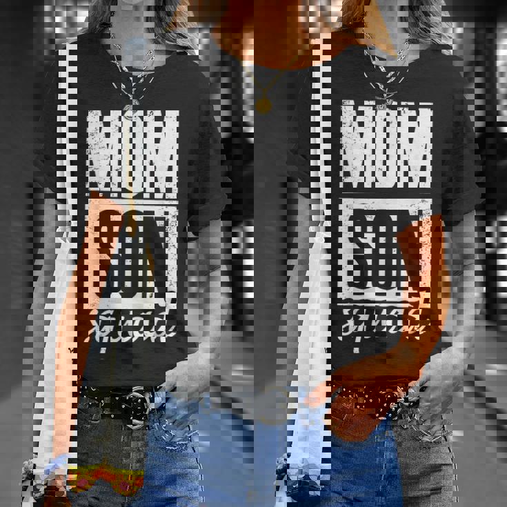 Mommy Son Squad Mom Sons Matching Mother's Day Mother Son T-Shirt Gifts for Her