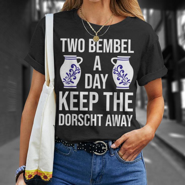 Mostkrug Abbelwoi Jug Bembel Frankfurt Äppler T-Shirt Geschenke für Sie