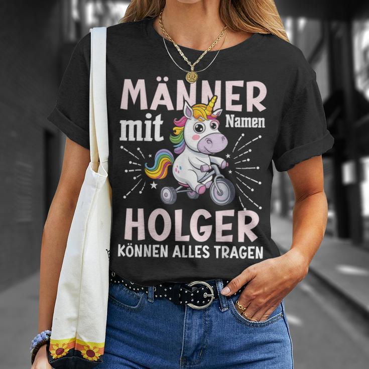 Name Holger Birthday Saying First Name Holger T-Shirt Geschenke für Sie