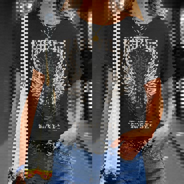Nashville Tennessee Alas De Guitarraintage Sin Mangas Camiseta unisex Regalos para ella