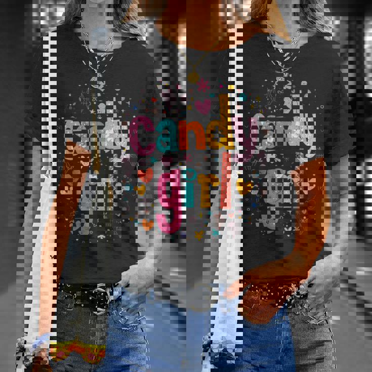 Nette Süßigkeiten Liebe Mädchen Süßigkeiten Süßigkeiten T-Shirt Geschenke für Sie
