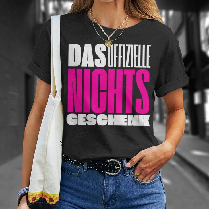 Official Nothing Idea Wir Schenken Uns Nichts T-Shirt Geschenke für Sie