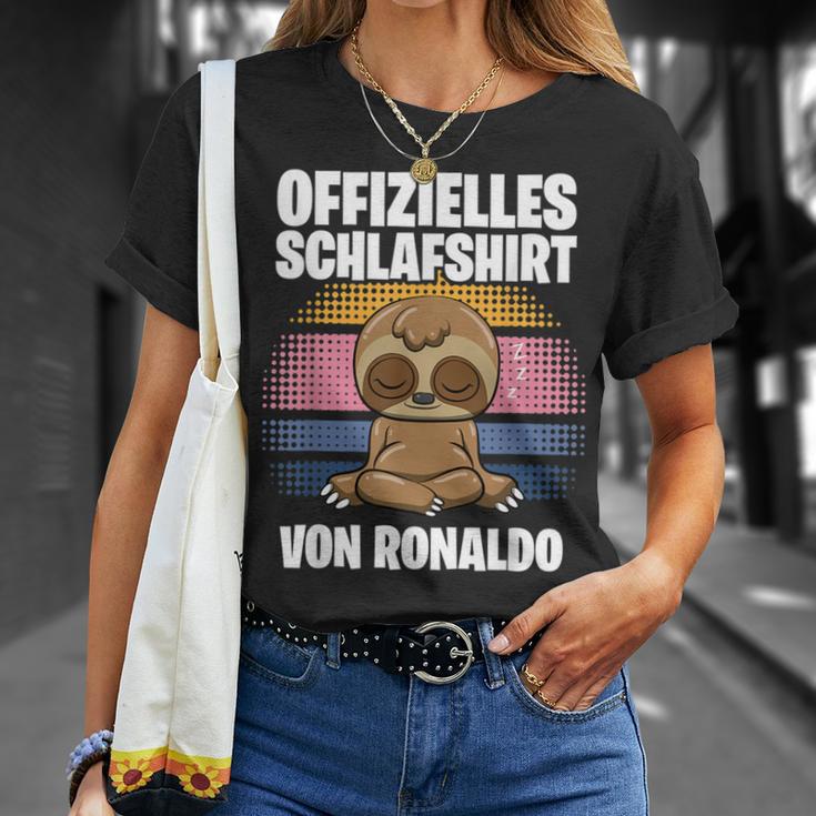 Official Ronaldo Sleep Personalised S T-Shirt Geschenke für Sie