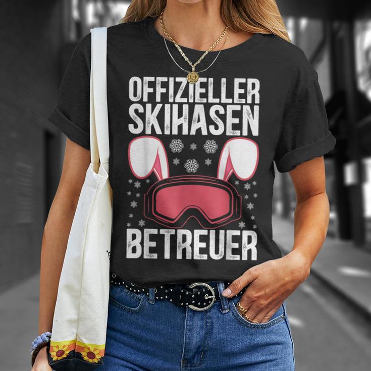 Official Skihaserl Caregiver Ski Skier Women's T-Shirt Geschenke für Sie