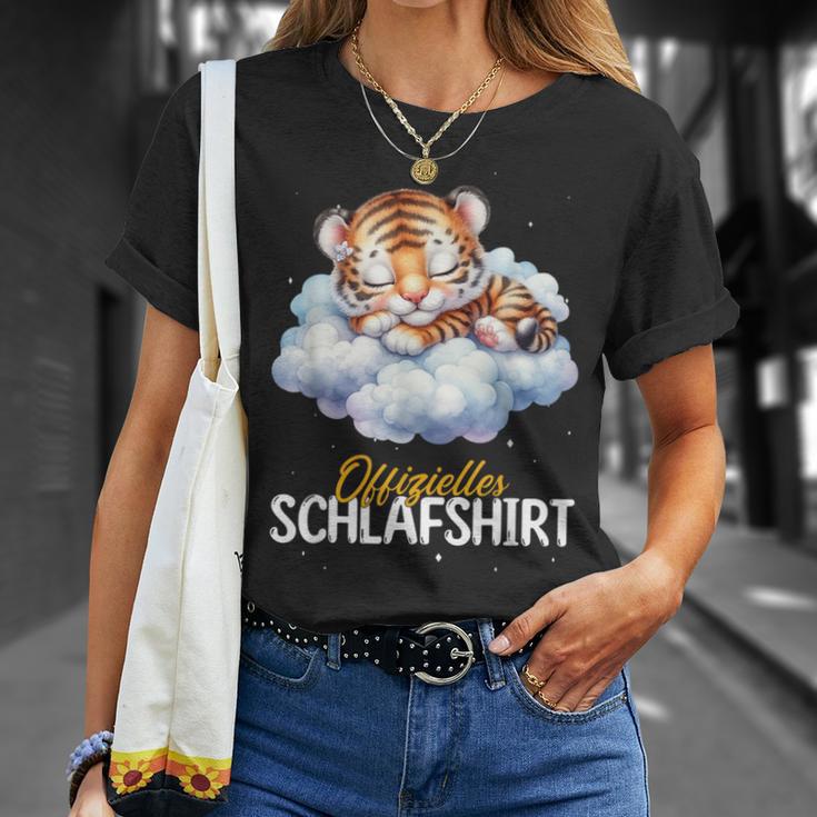 Official Sleep Tiger Nightdress Pyjamas T-Shirt Geschenke für Sie