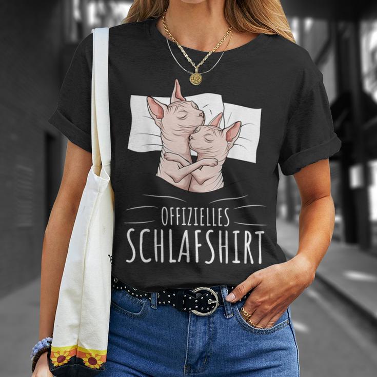 Official Sphynx Cat Nude Cat Sphinx T-Shirt Geschenke für Sie