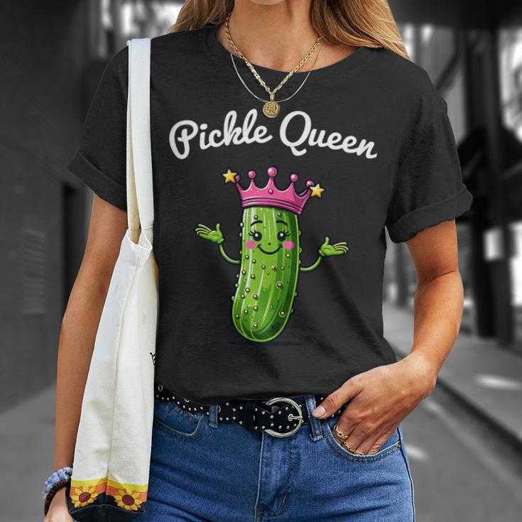 Pickle Queen Cucumber Lovers Cucumber T-Shirt Geschenke für Sie