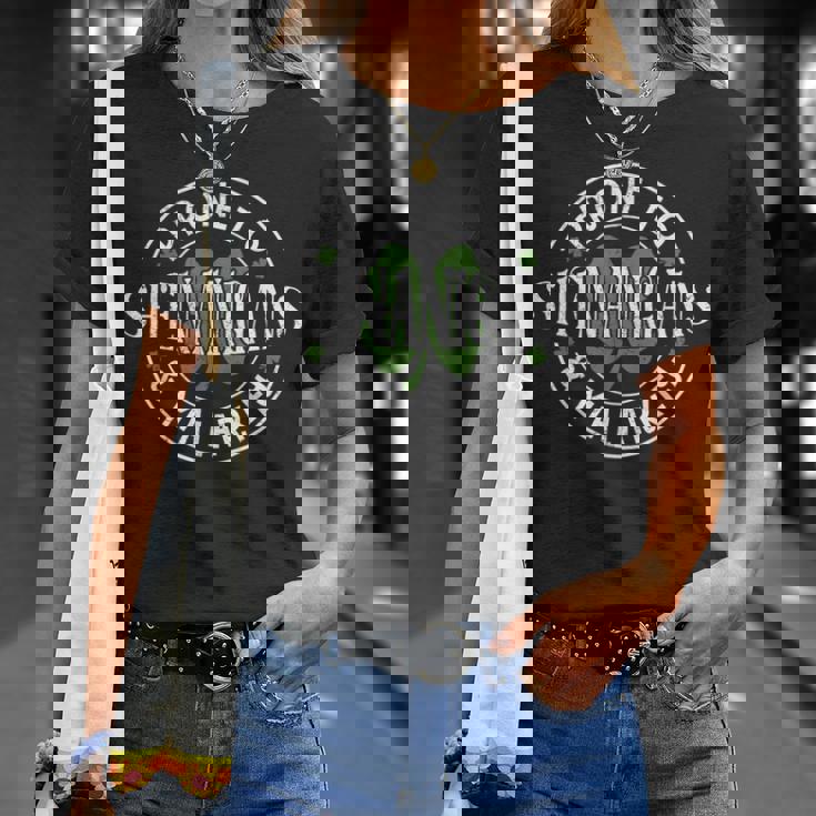 Prone To Shenanigans & Malarkey St Patrick's Day Irish T-Shirt Gifts for Her