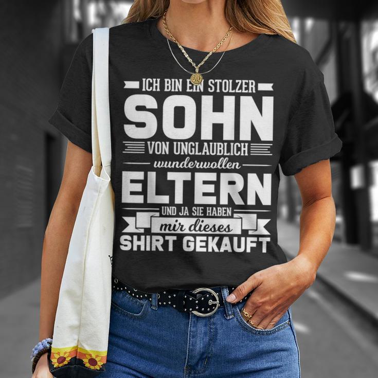 Proud Son Of Fantastic Parents T-Shirt Geschenke für Sie