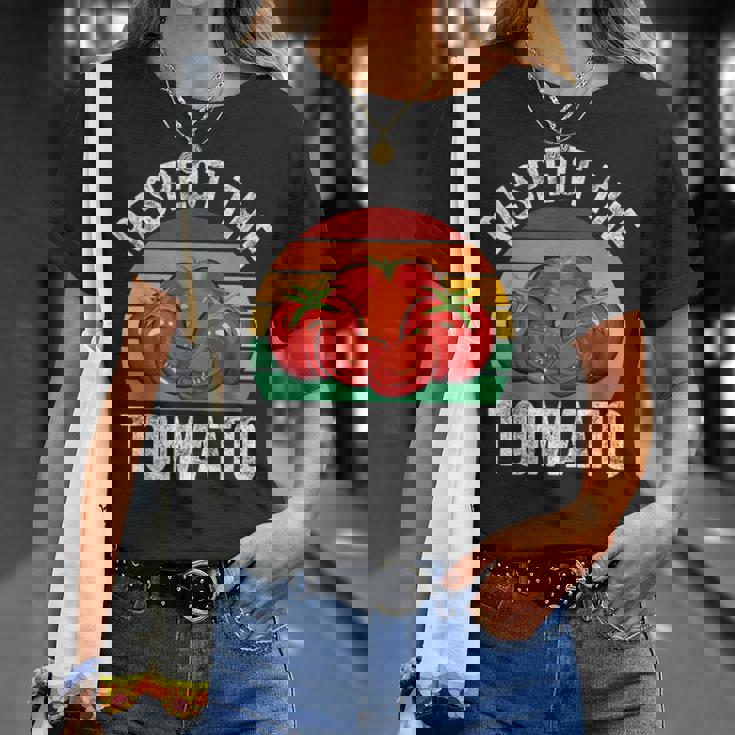 Respect The Tomato T-Shirt Geschenke für Sie