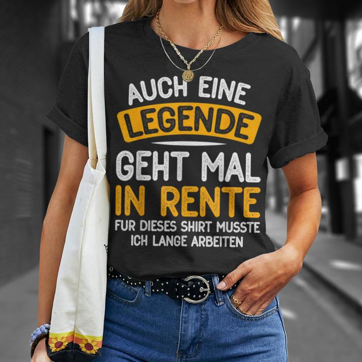 Retirement 2024 Retirement Pension Decoration Retirees 2023 T-Shirt Geschenke für Sie