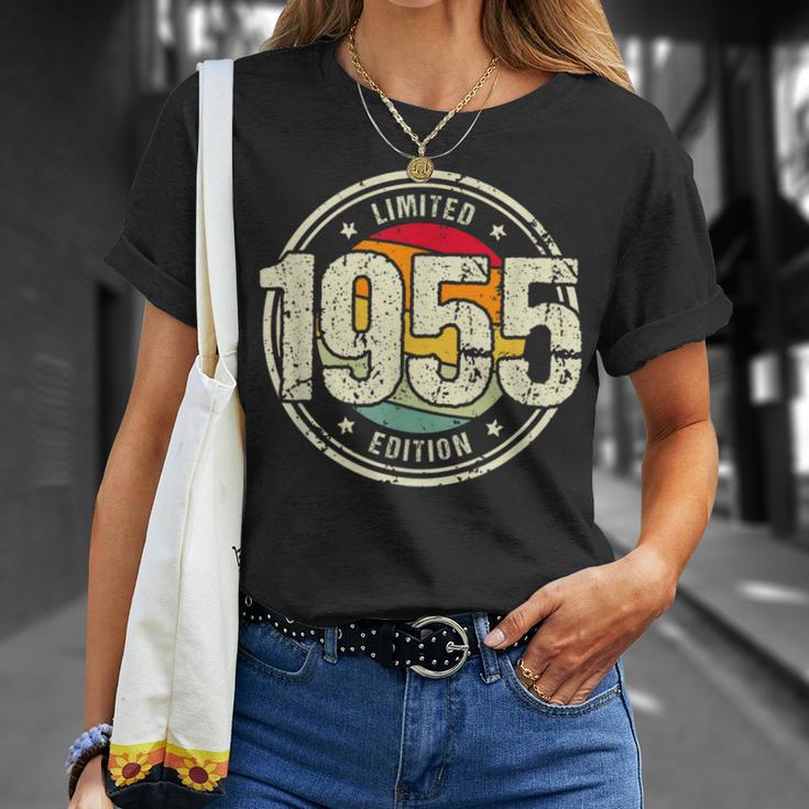 Retro 66 Yearsintage 1955 Limited Edition 66Th Birthday T-Shirt Geschenke für Sie