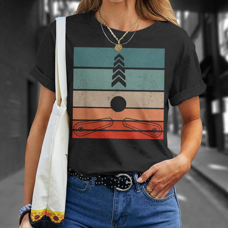 Retro Pinball Flipperautomat Flipper -Intage Pinball T-Shirt Geschenke für Sie