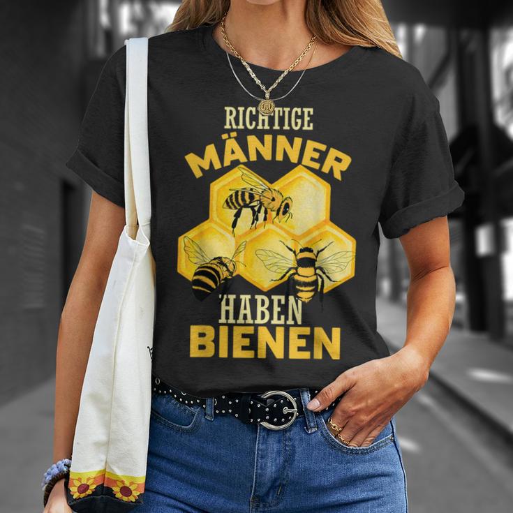 Richtige Männer Haben Biene Beekeeping Card Bee T-Shirt Geschenke für Sie