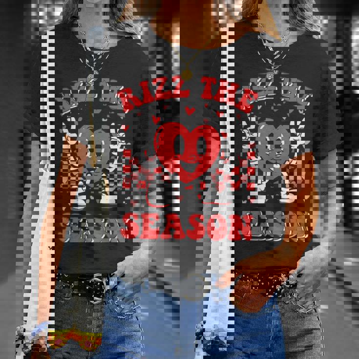 Rizz The Season Valentine's Day Rizzler God Meme Kids T-Shirt Gifts for Her