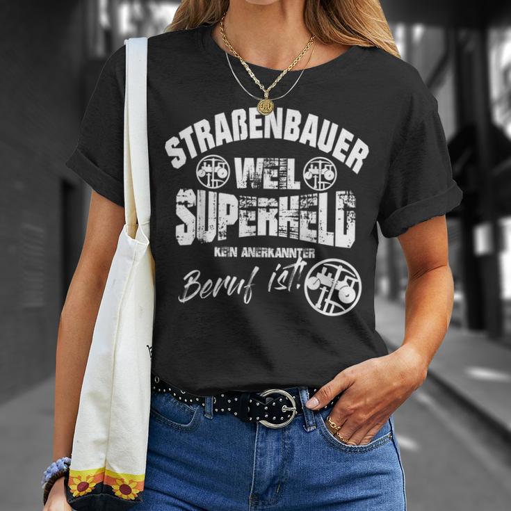 Road Construction Street Builder Guild Craft Work S T-Shirt Geschenke für Sie