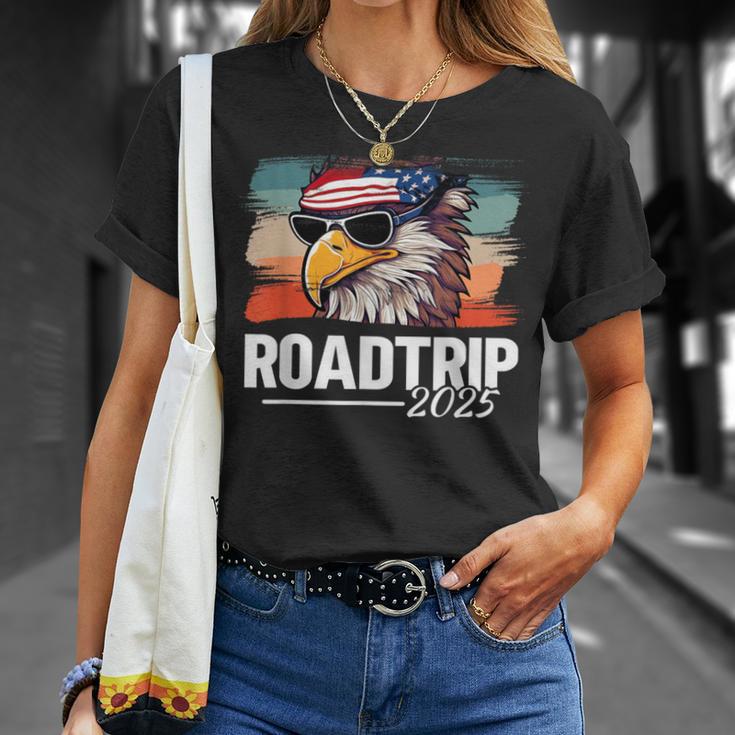 Roadtrip Must Have Travel Car Tour 2025 Fan Item Usa T-Shirt Geschenke für Sie