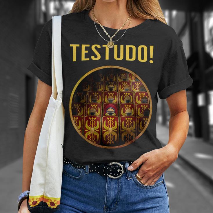 Roman Legions Testudo Ancient Roman Legionaries T-Shirt Geschenke für Sie