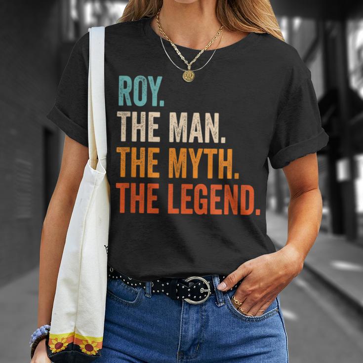 Roy The Man The Myth The Legend Name Roy T-Shirt Geschenke für Sie