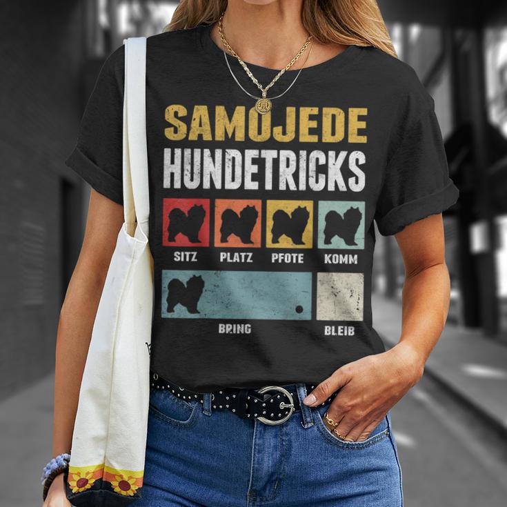 Samoje Dog Tricks T-Shirt Geschenke für Sie