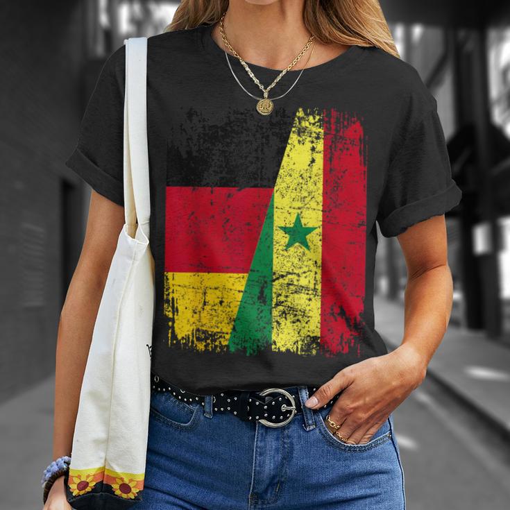 Senegal Germany Flag Children Senegal T-Shirt Geschenke für Sie