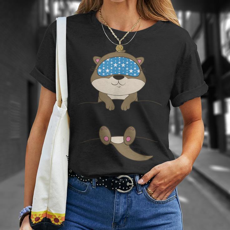 Sleeping Otter Official Otter Sleep T-Shirt Geschenke für Sie