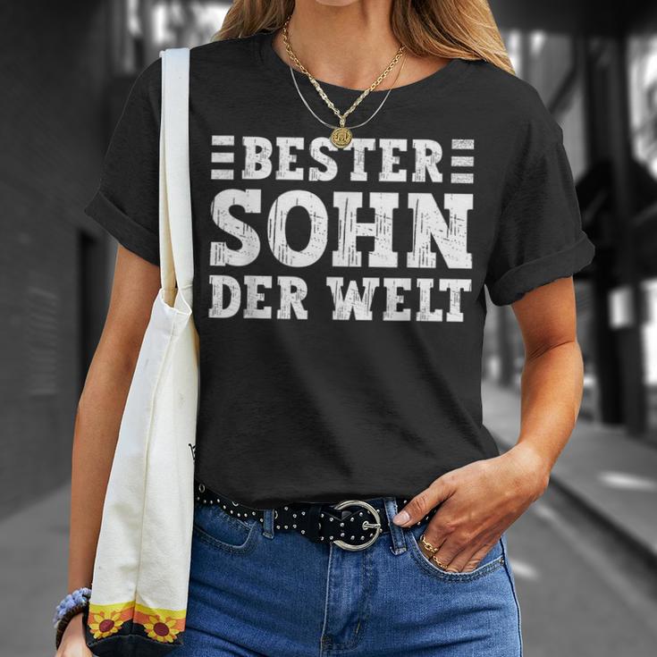 Sohnon Eltern Für Den Besten Sohn Der Welt German Langu T-Shirt Geschenke für Sie