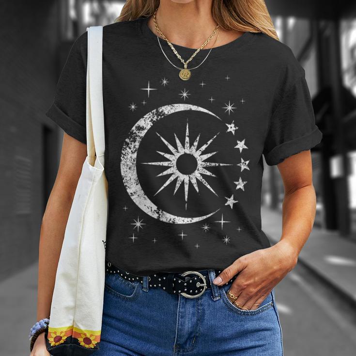 Sonne Mond Und Sterne T-Shirt Geschenke für Sie