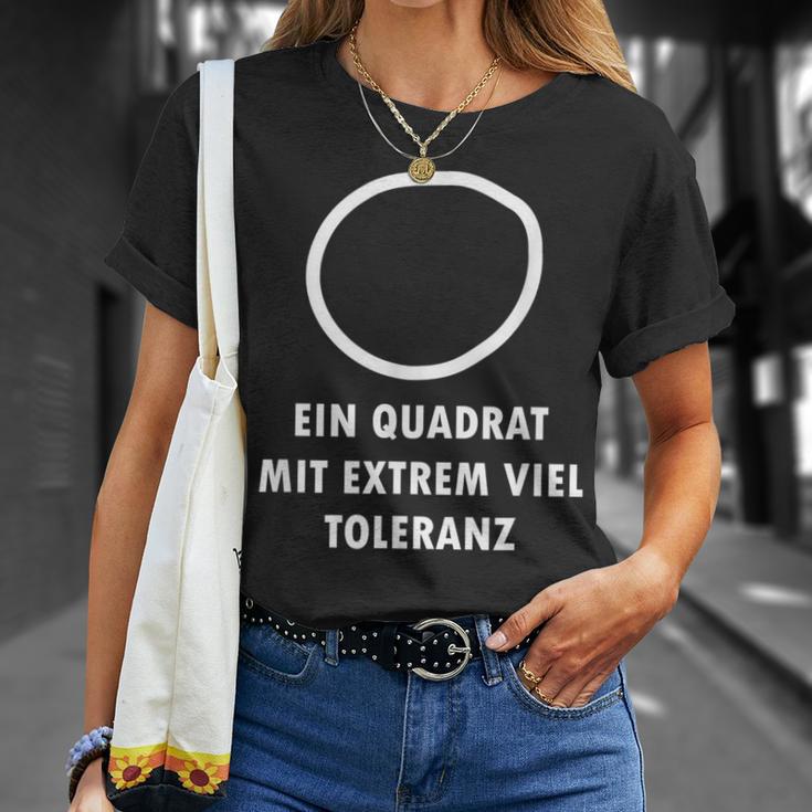 A Square With Extremely Tolerance Nerd T-Shirt Geschenke für Sie