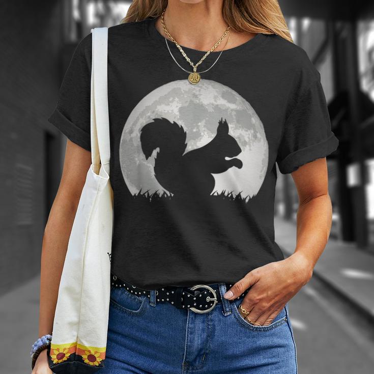 Squirrel Moon T-Shirt Geschenke für Sie