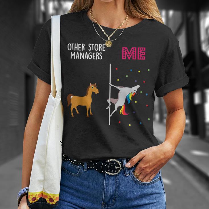 Store Manager Unicorn Others You T-Shirt Geschenke für Sie