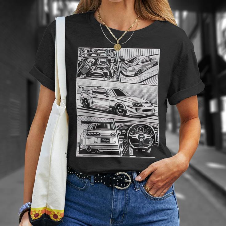 Supra Jdm Comics Great Idea For And Women T-Shirt Geschenke für Sie