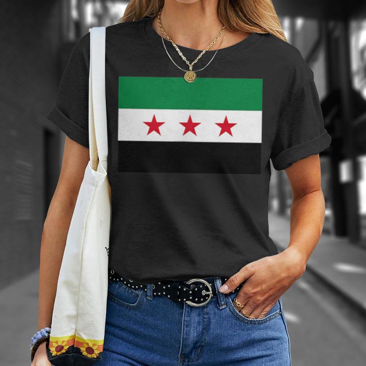 Syria Flag Decorative Arabs Syrian Asia Syria T-Shirt Geschenke für Sie