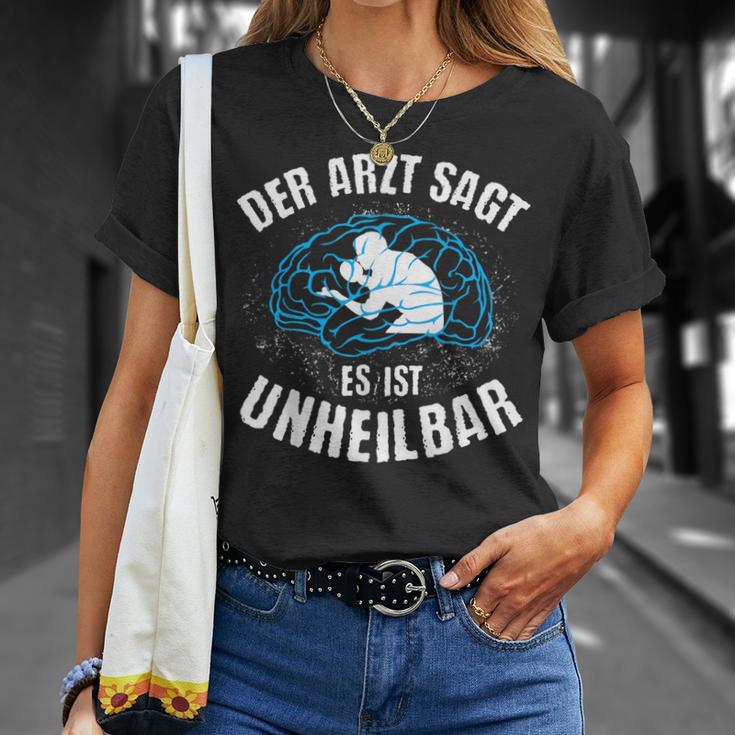 Table Tennis Doctor Says Unheilbar Cool Ping Pong T-Shirt Geschenke für Sie