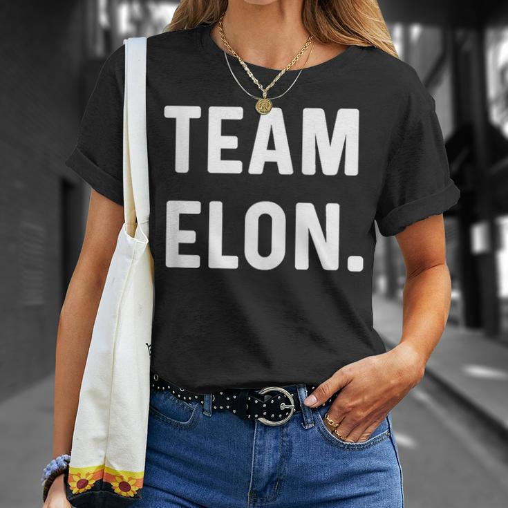 Team Elon Name T-Shirt Geschenke für Sie