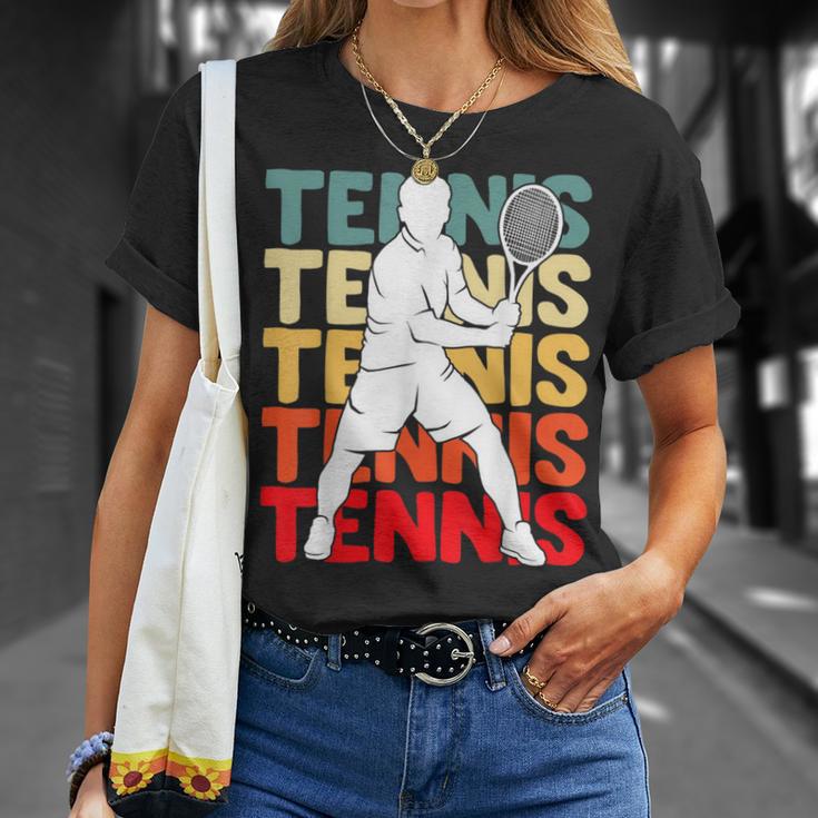 Tennis Tennis Player Boys Children T-Shirt Geschenke für Sie