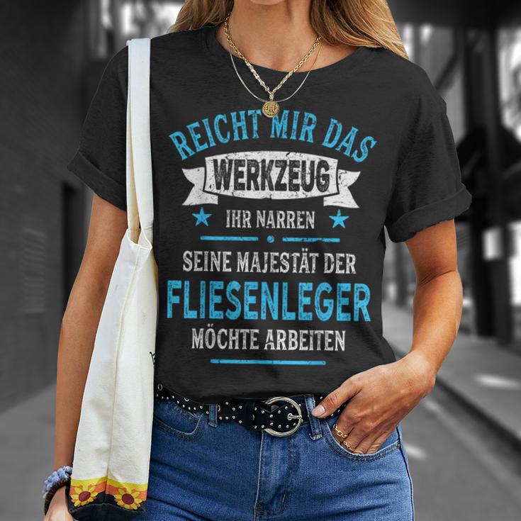 Tiling With Slogan Majesty Tool T-Shirt Geschenke für Sie