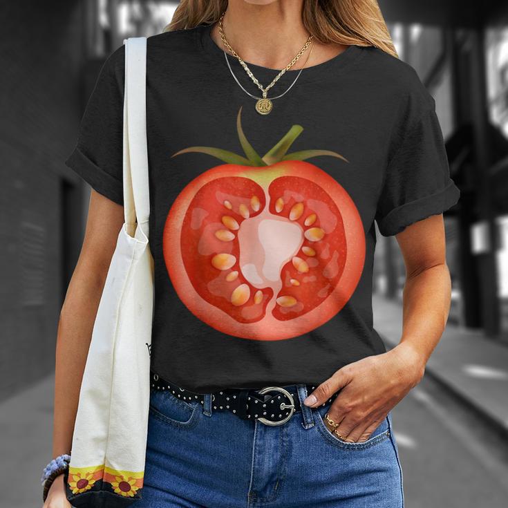 Tomato Food Costume Fancy Dress Costumes Women's T-Shirt Geschenke für Sie