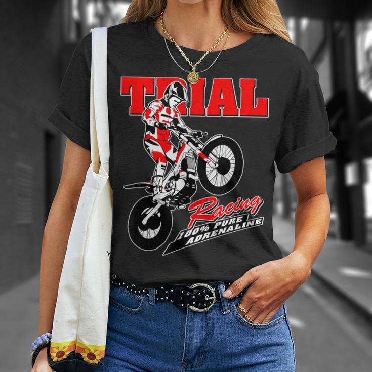 Trial Motorcycle Trial Drivers Moto Trial T-Shirt Geschenke für Sie