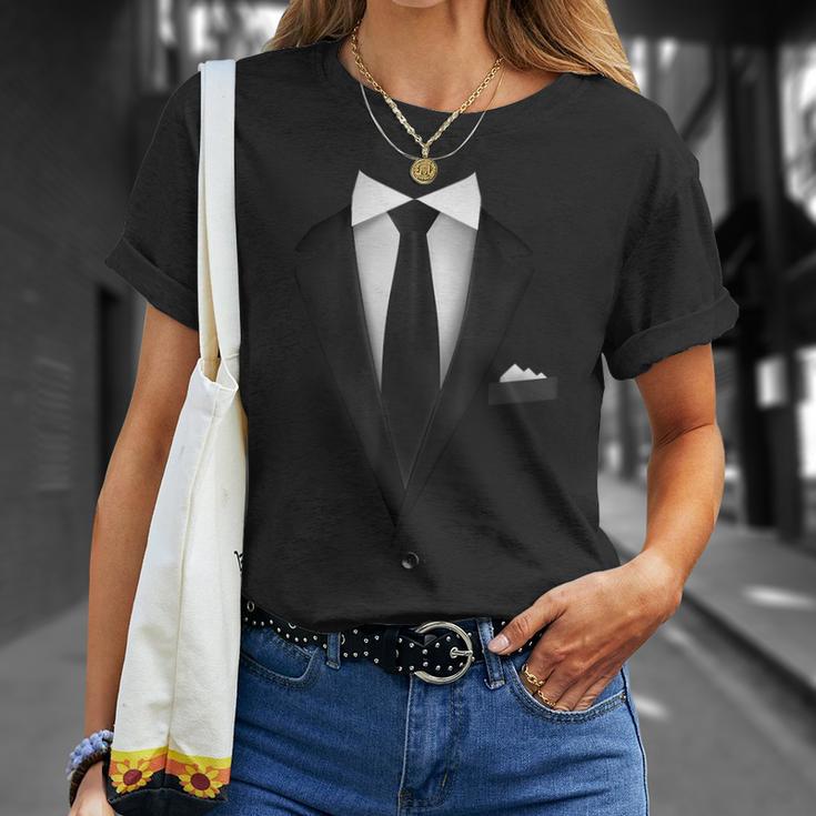 Tuxedo Mit Krawatte Für Lustige Hochzeiten T-Shirt Geschenke für Sie